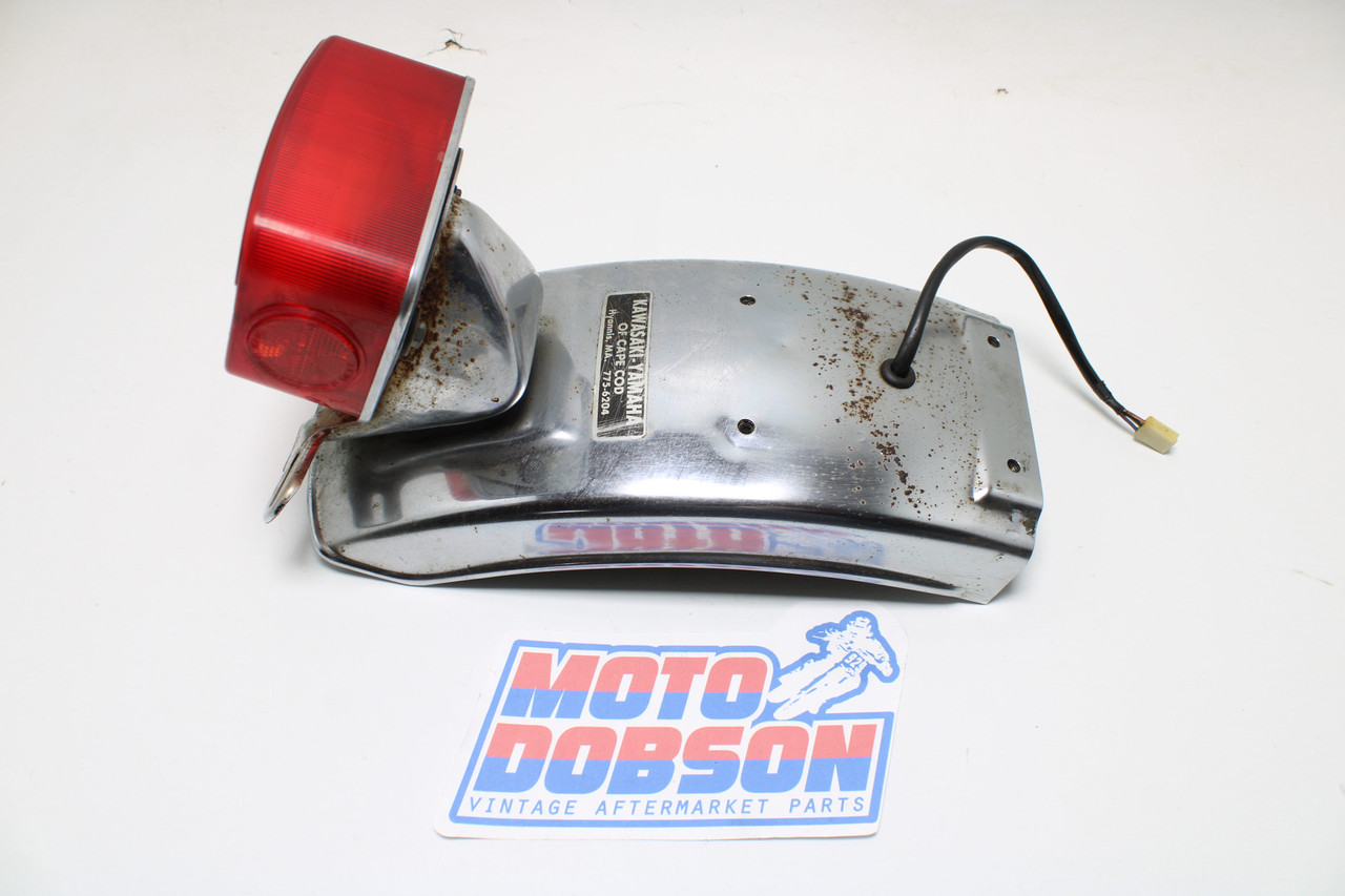 Kawasaki KZ440D 1981 Rear Fender and Tail Light
