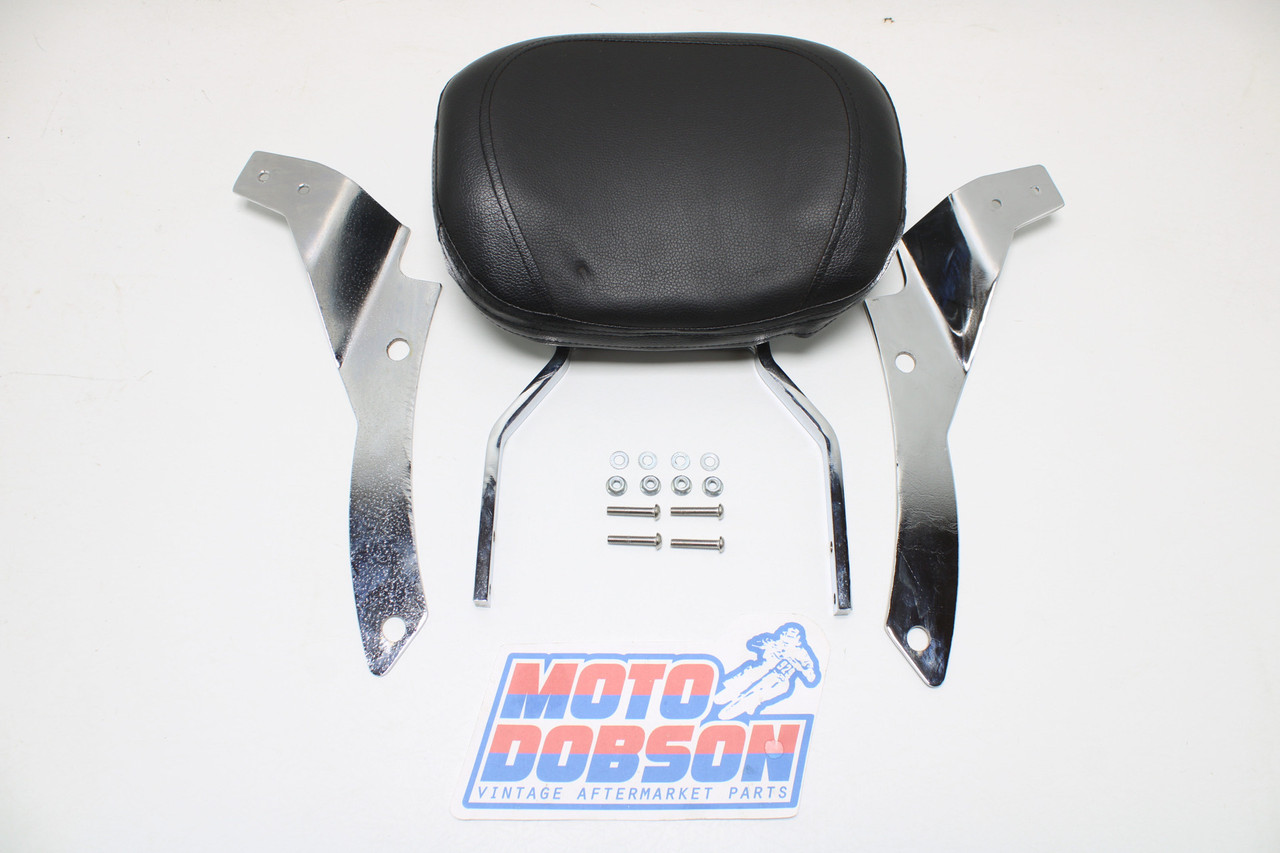 Yamaha XVS650 Custom Sissy Bar Backrest with Bracket Mounts