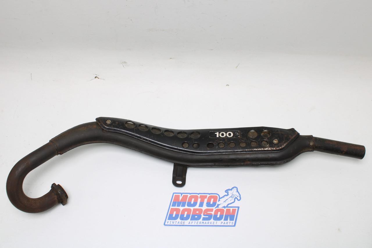 Kawasaki KE100 Exhaust Pipe Muffler