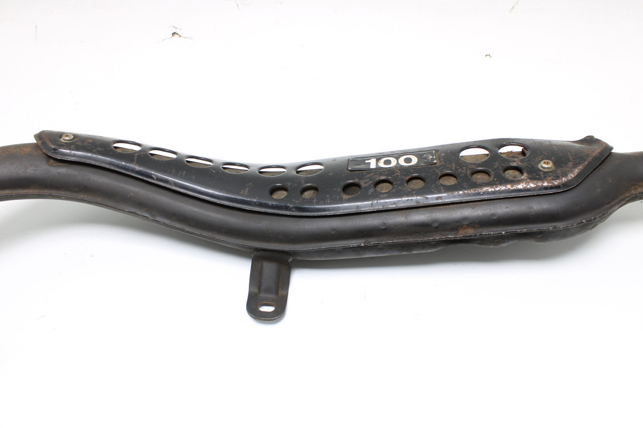 Kawasaki KE100 Exhaust Pipe Muffler