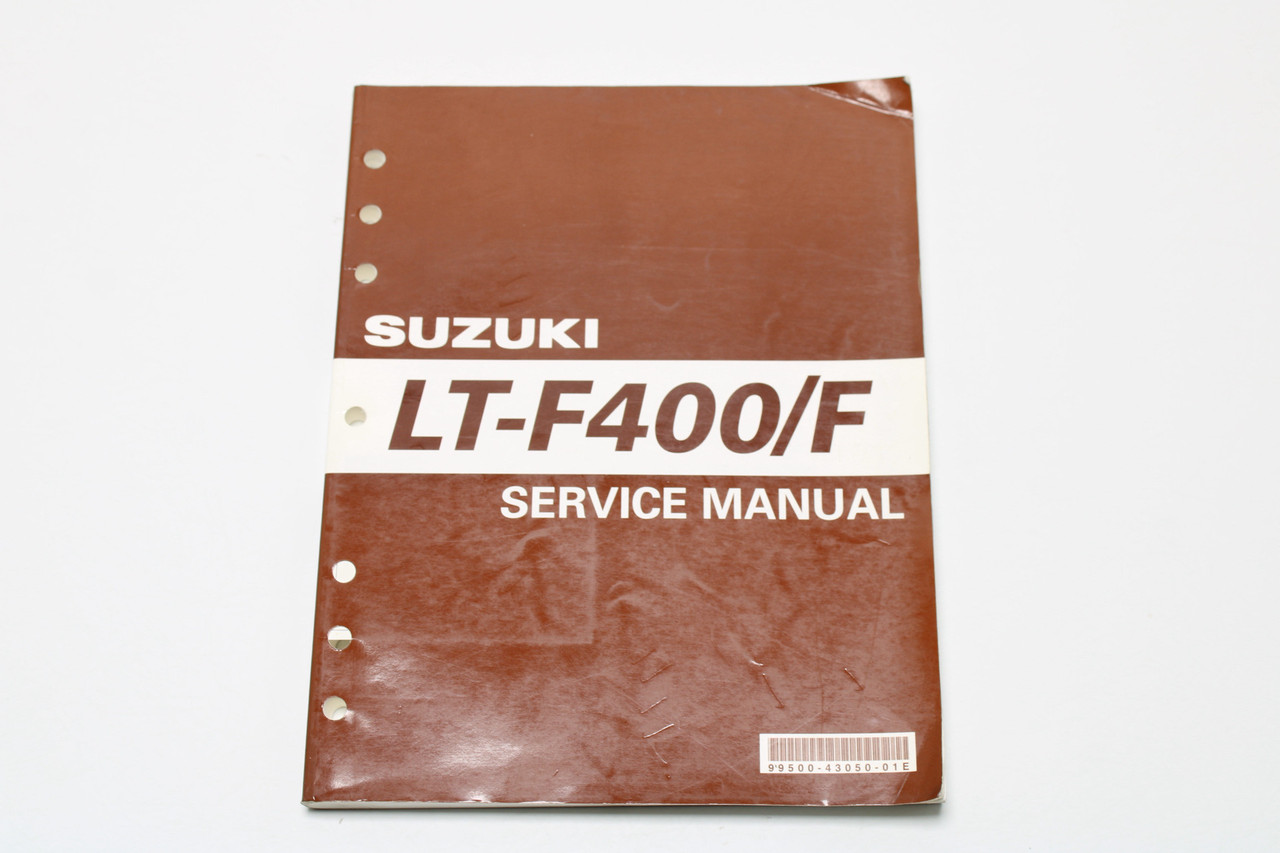 Suzuki LT-F400/F 2002 Service Manual 99500-43050-01E