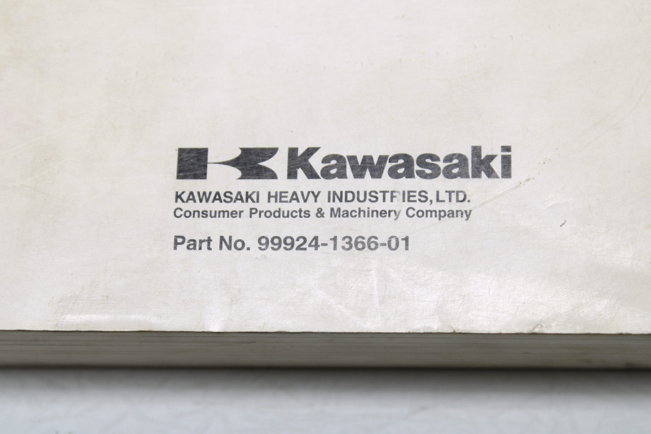 Kawasaki VN900 Classic 2006 Service Manual 99924-1366-01