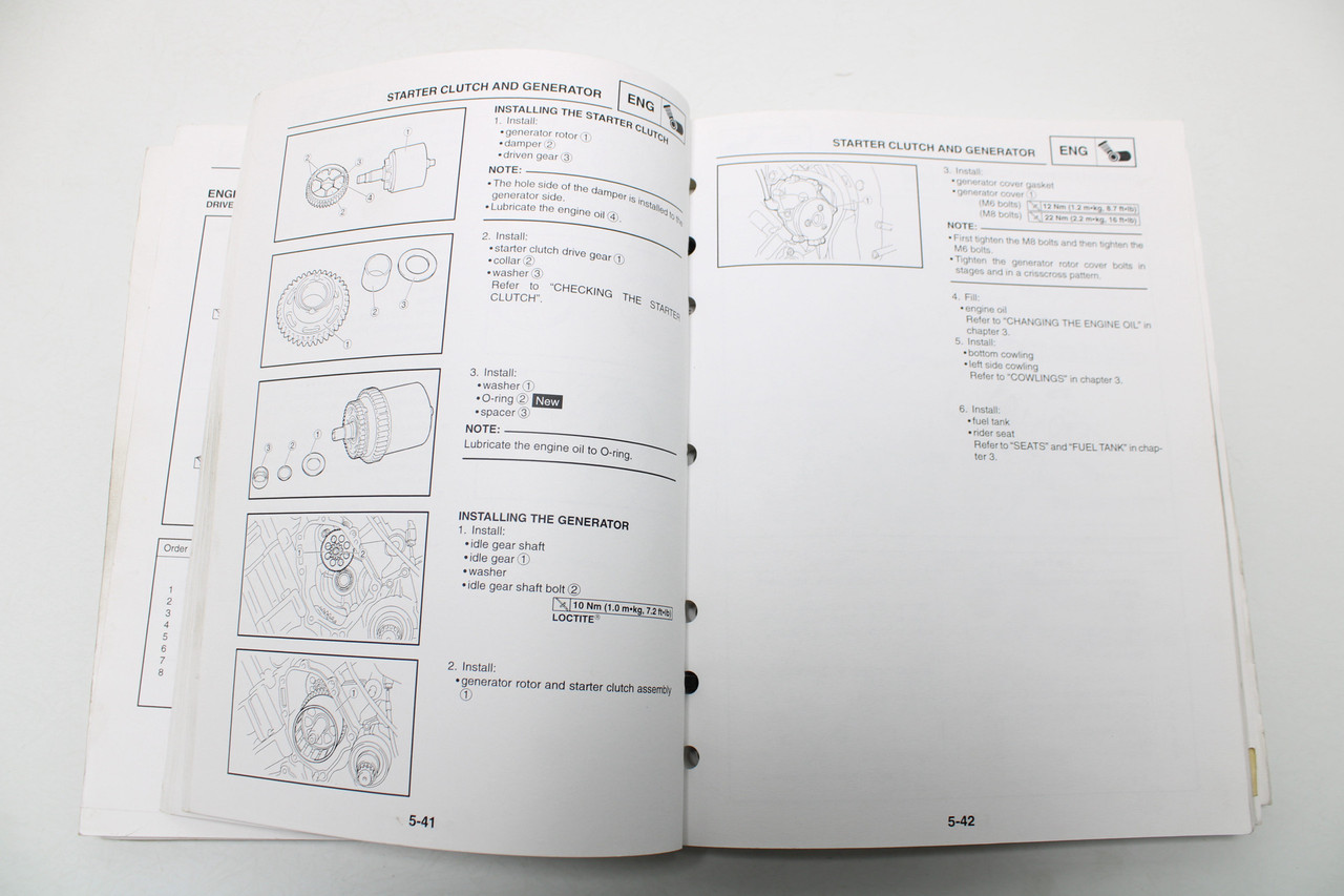 Yamaha YZF-R1S R1SC 2003 Service Manual LIT-11616-17-55