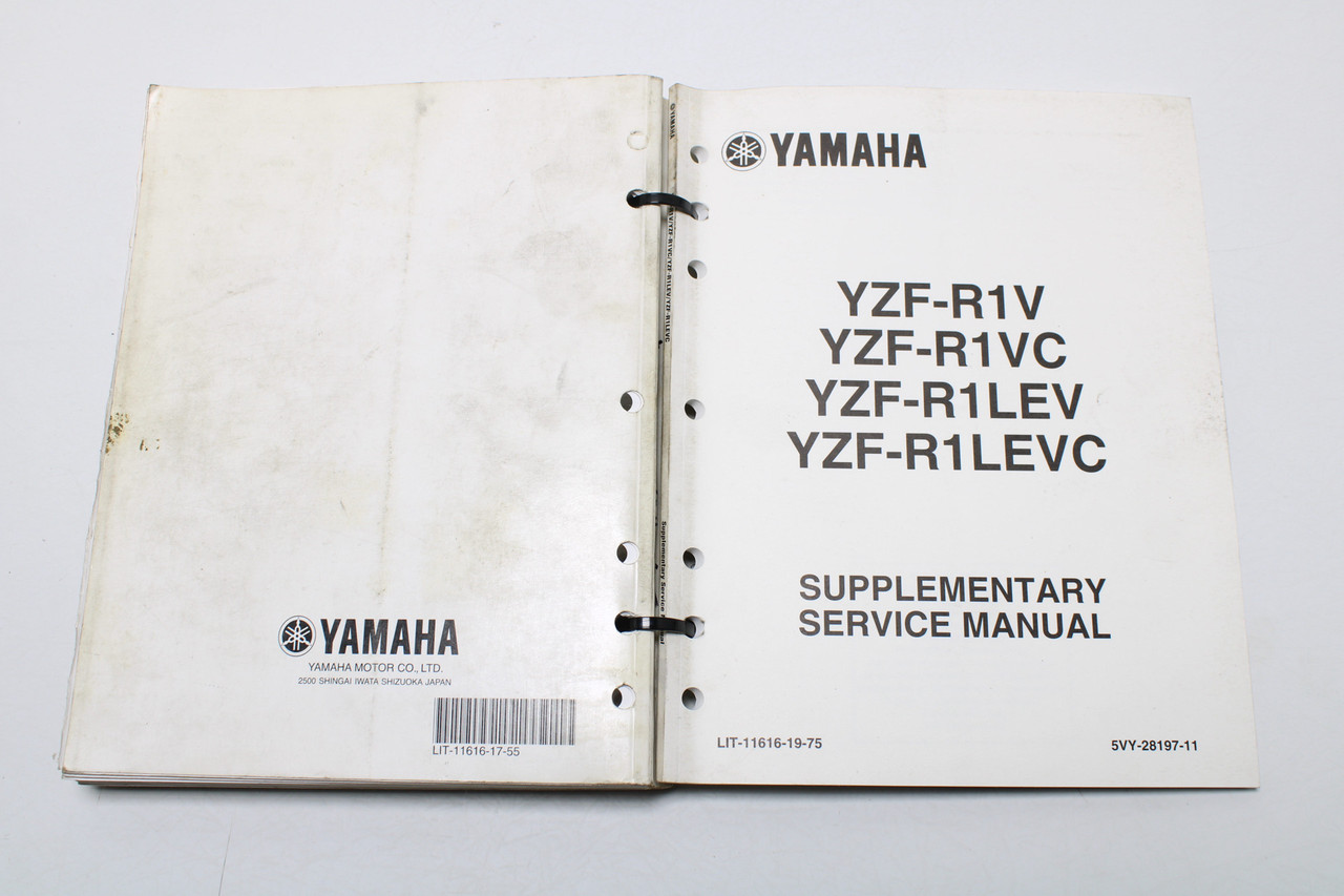 Yamaha YZF-R1S R1SC 2003 Service Manual LIT-11616-17-55