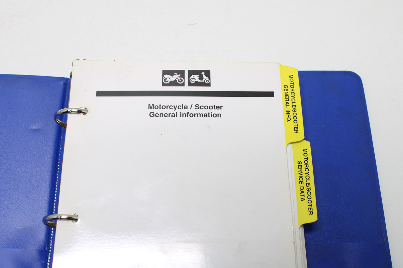 Yamaha Motorcycle Scooter ATV Data Reference Manual 1995-2007