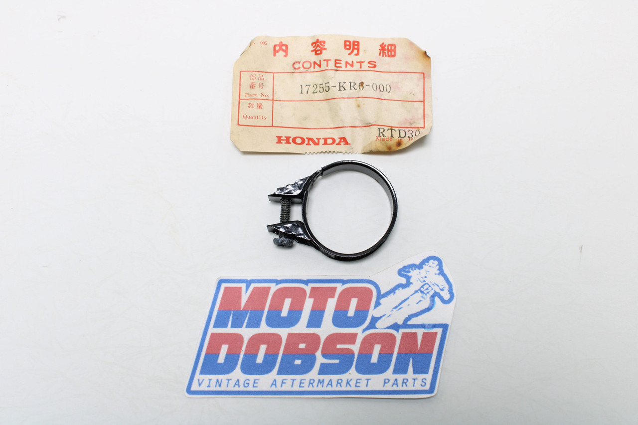 Honda XR250L NX250 SE50P Elite 17255-KR6-000 Band Assy, Air Cleaner
