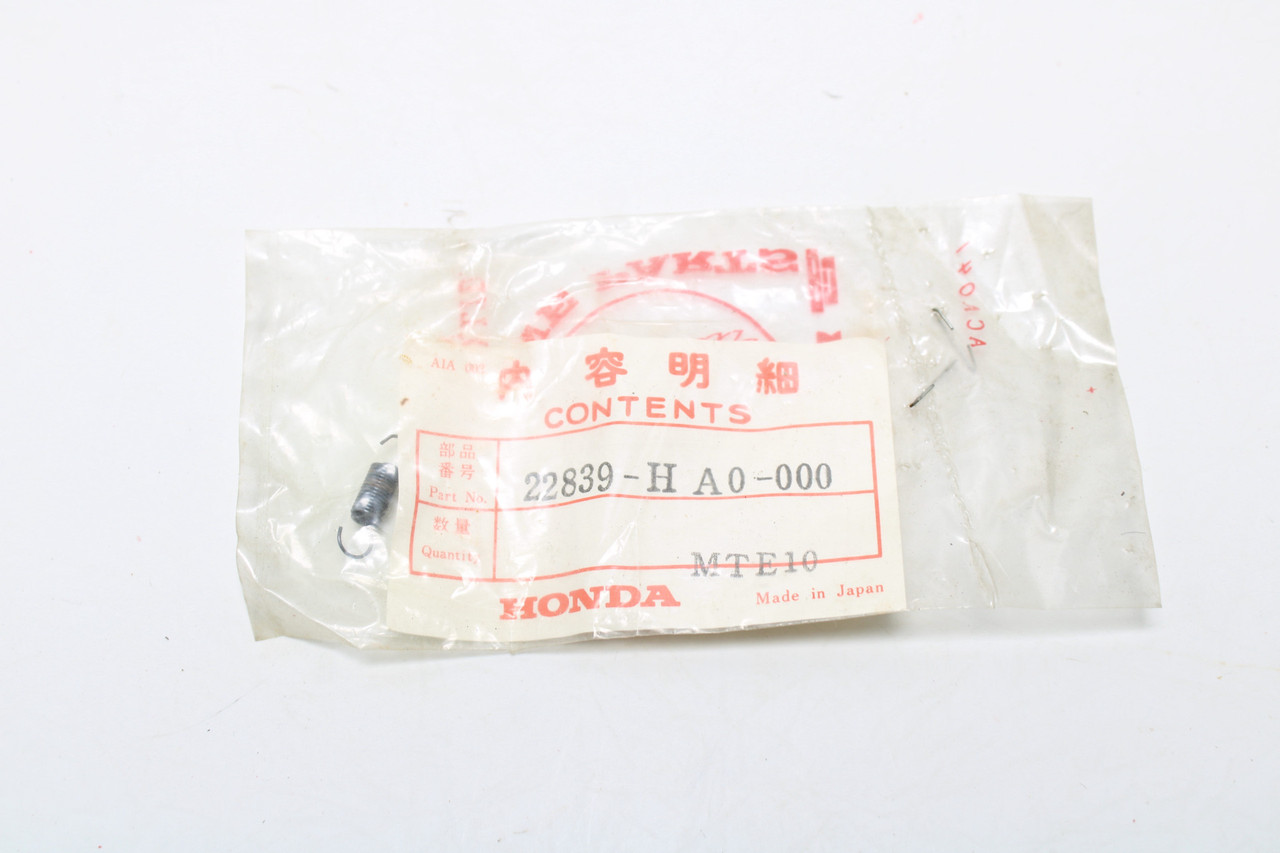 Honda TRX 350 1987 22839-HA0-000 Spring, Clutch Arm
