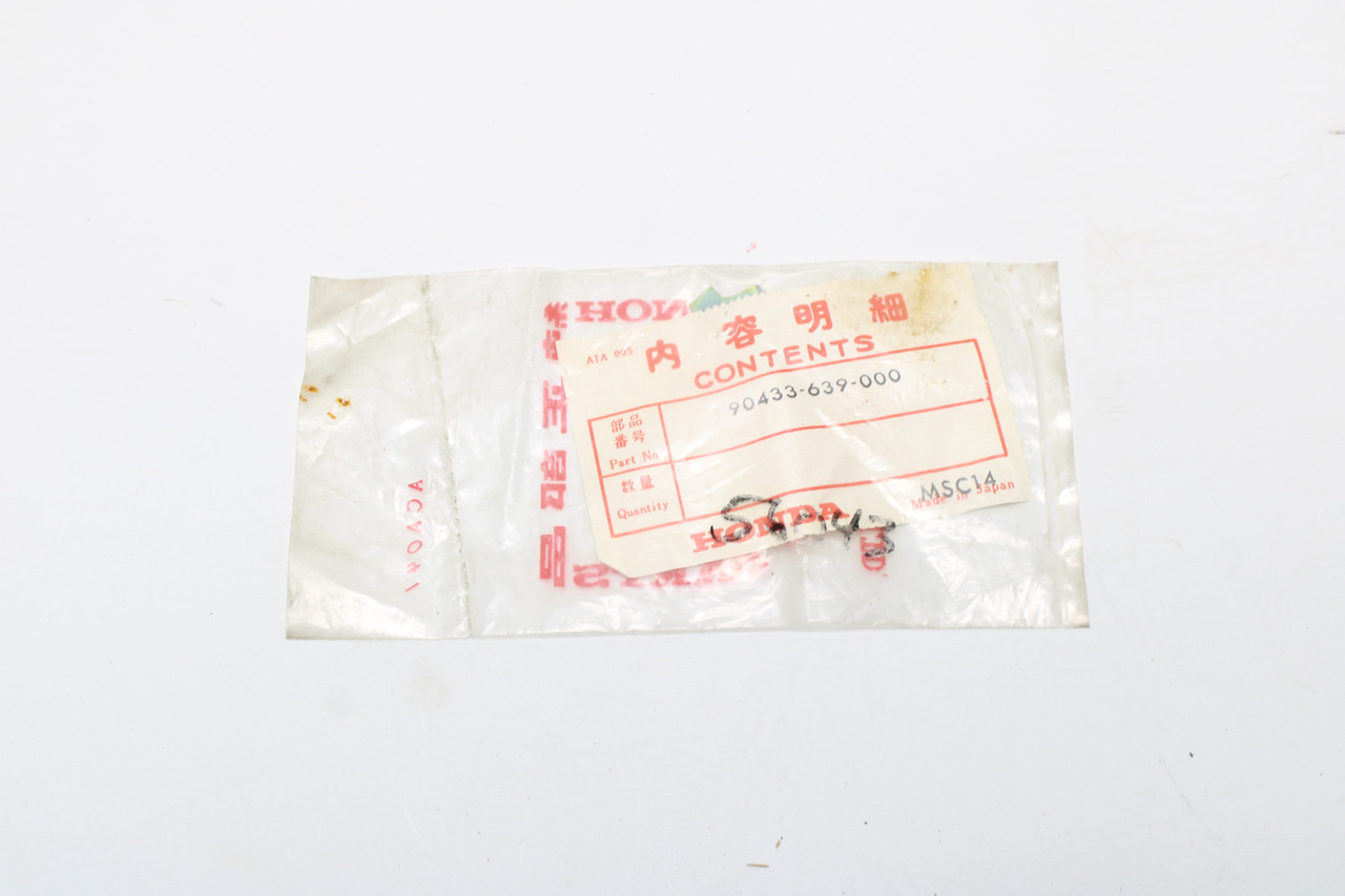 Honda SXS1000M3 SXS10S2R Talon SXS10S4 Talon 90433-639-000 Lock Washer
