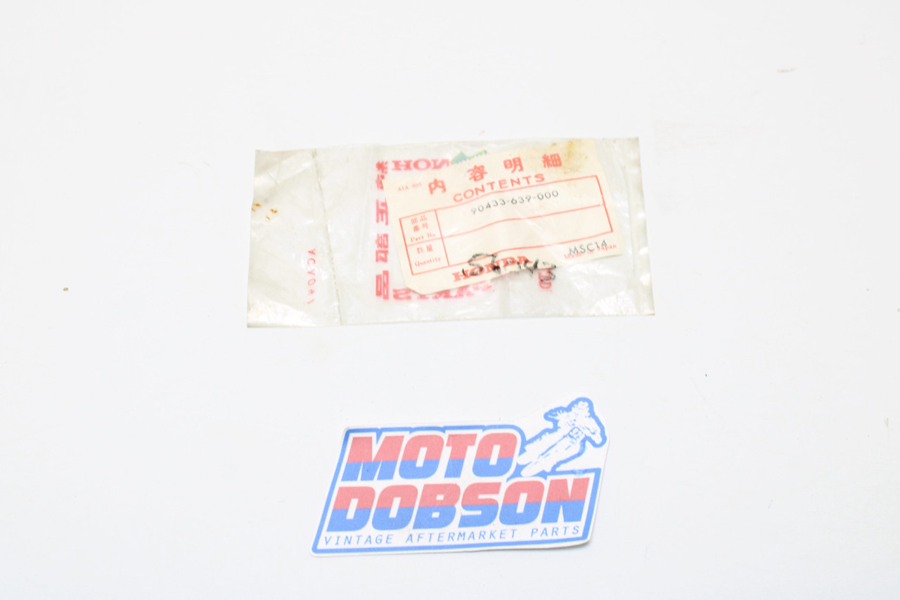 Honda SXS1000M3 SXS10S2R Talon SXS10S4 Talon 90433-639-000 Lock Washer