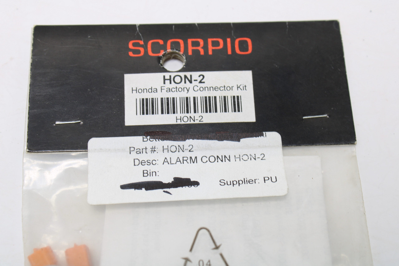Scorpio HON-2 Honda Factory Connector Kit
