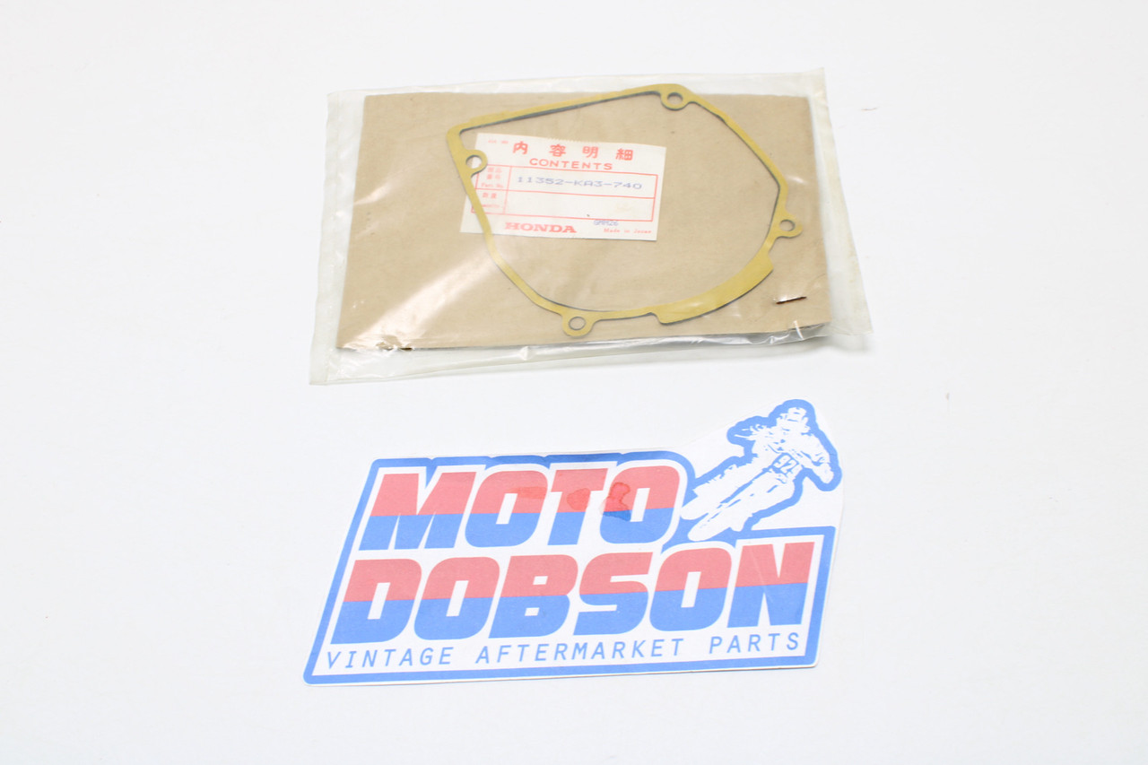 Honda CR125R 1984 11394-KA3-740 Gasket, R. Cover QTY 2