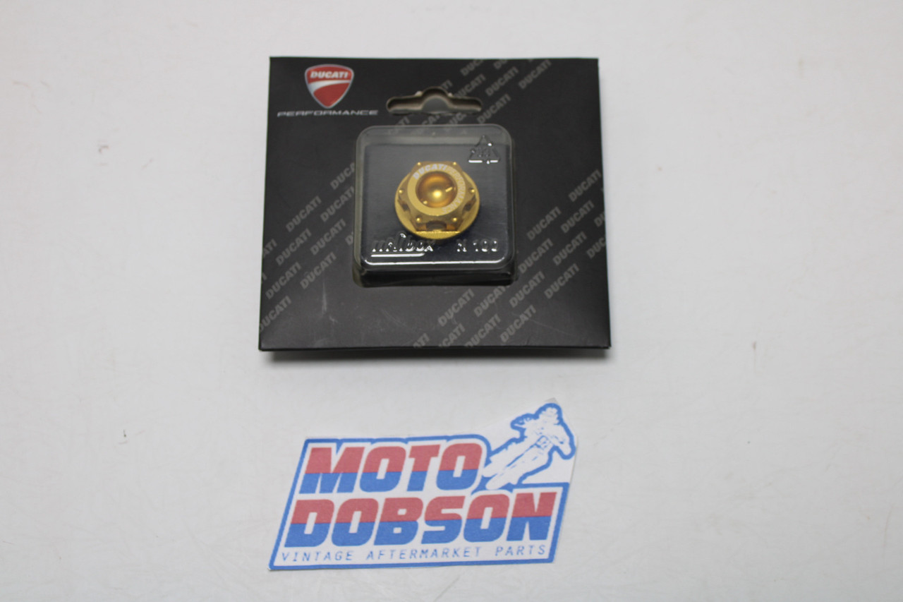 Ducati Multistrada 1200 96852108B Anodized Billet Oil Filler Plug