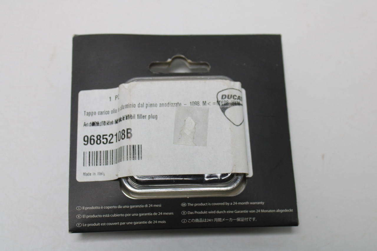 Ducati Multistrada 1200 96852108B Anodized Billet Oil Filler Plug