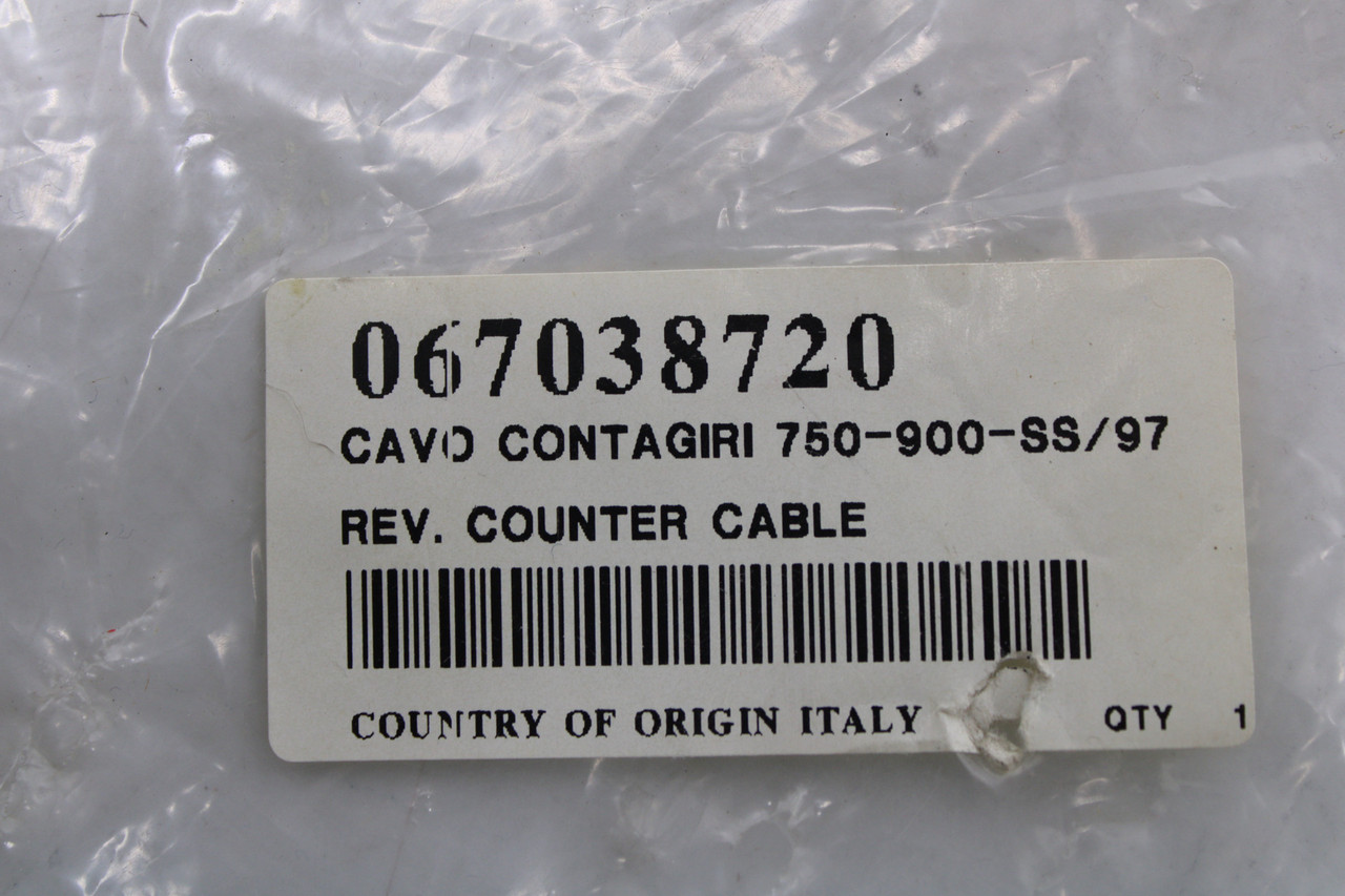 Ducati 900SS 750 600 400 Super Sport 067038720 Tachometer Cable