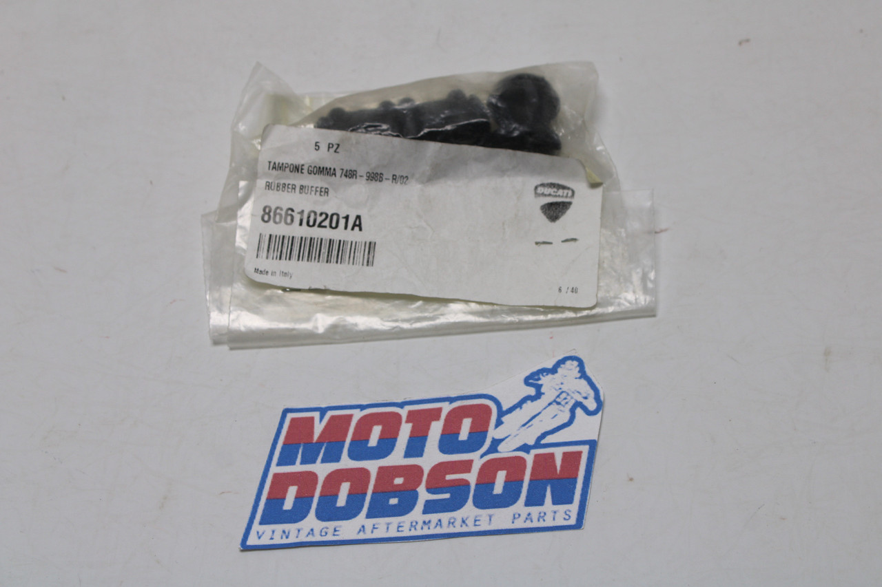 Ducati 848 998 1098 86610201A Rubber Pad 3 Pack