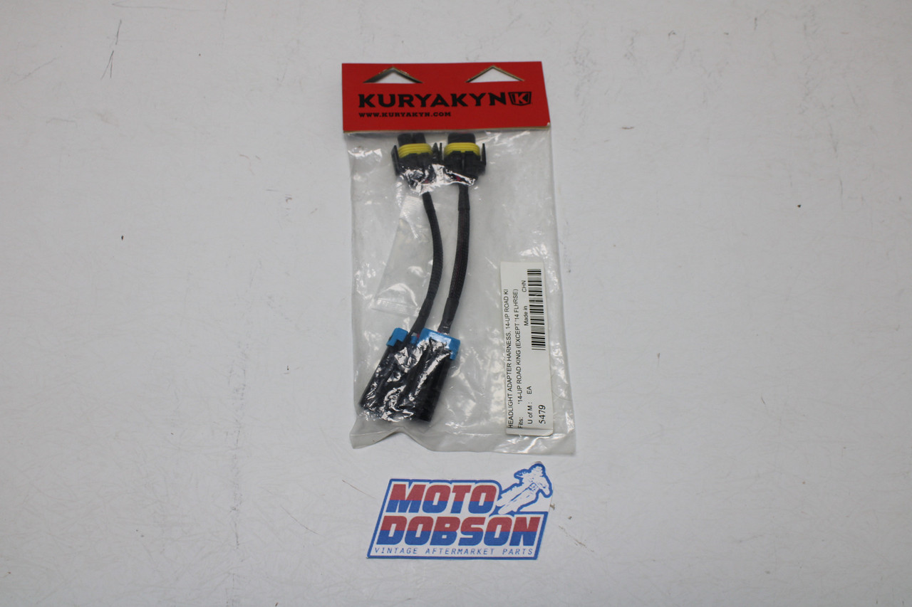 Harley-Davidson Road King Indian Kuryakyn Headlight Adapter Harness 5479