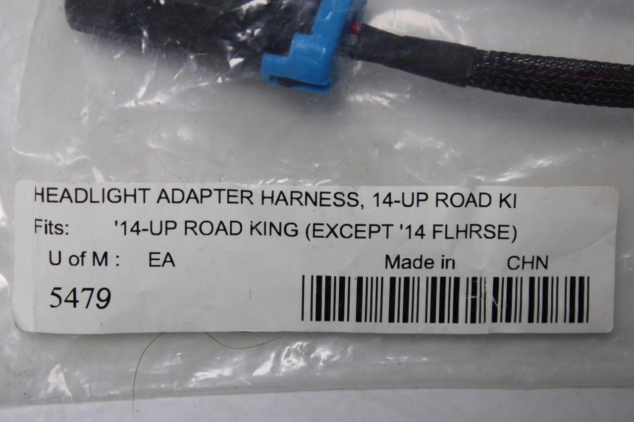Harley-Davidson Road King Indian Kuryakyn Headlight Adapter Harness 5479