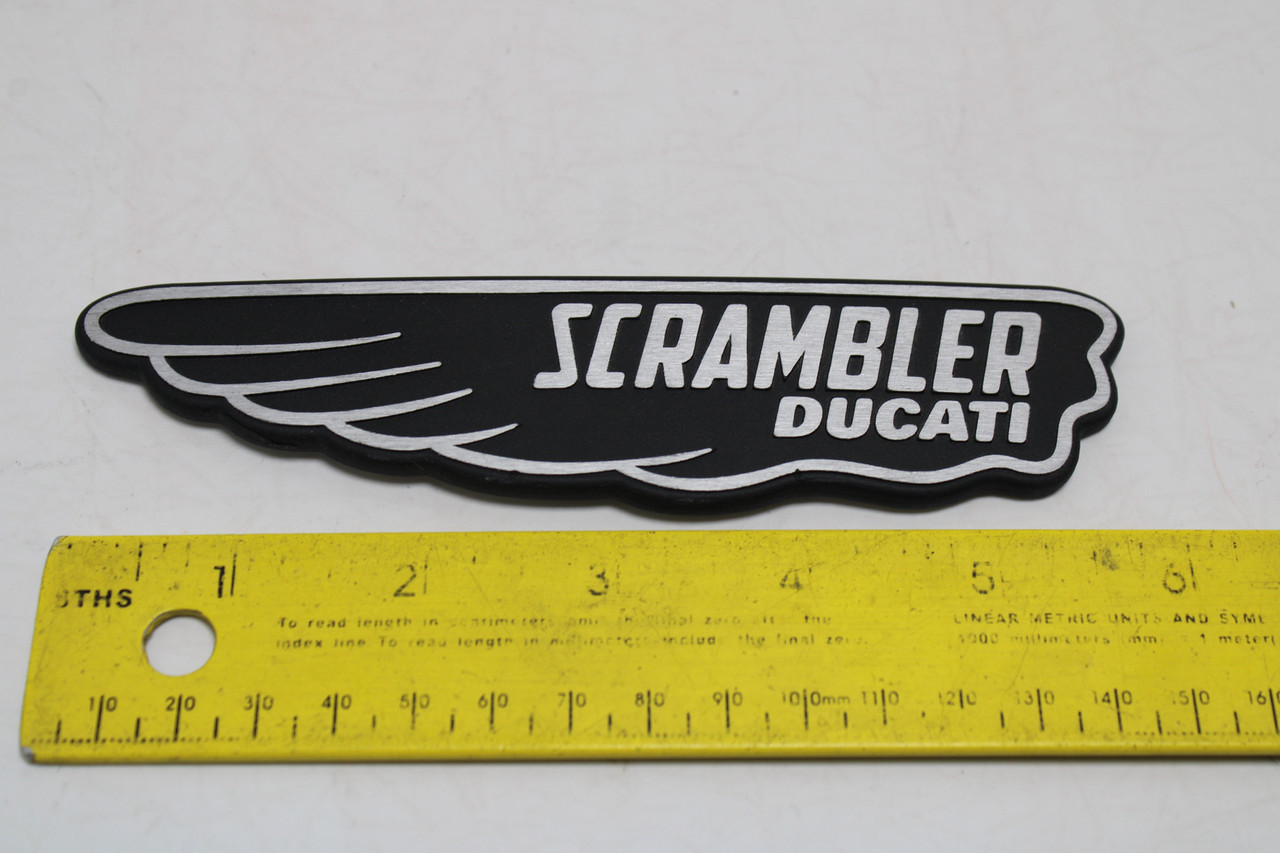 Ducati Scrambler 43819372A Right Side Sticker Decal Fuel Tank