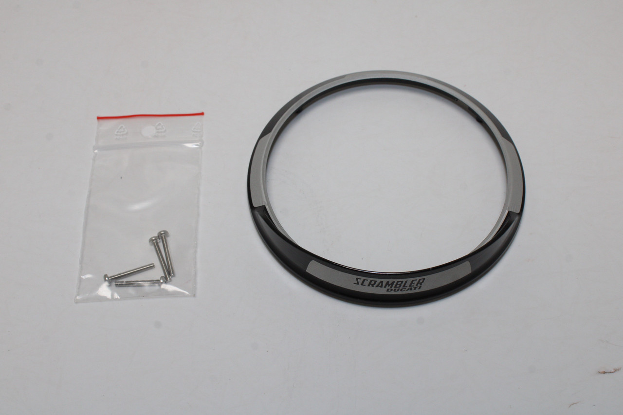 Ducati Scrambler 97380291A CNC Aluminum Instrument Panel trim
