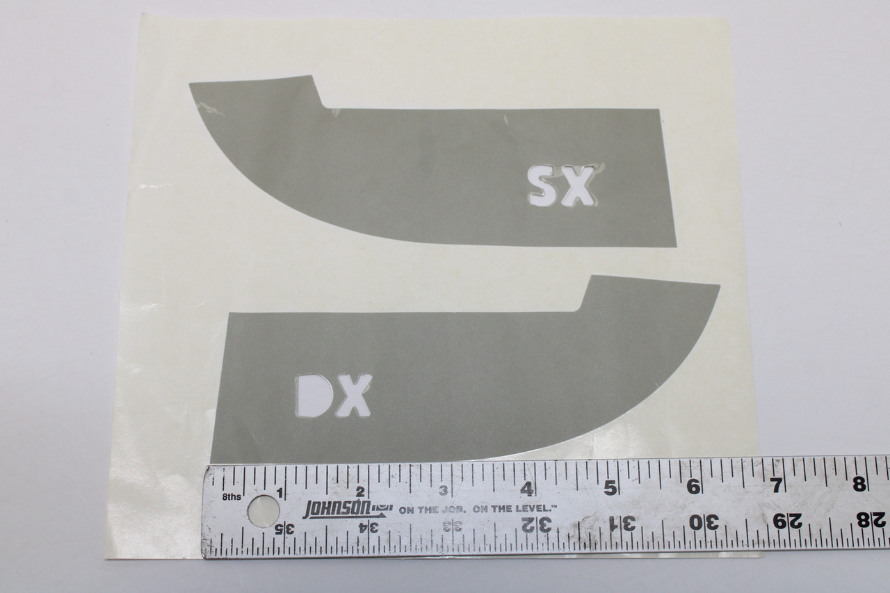 Ducati Scrambler Icon 97480101A , 97480102A Tank Decal Set