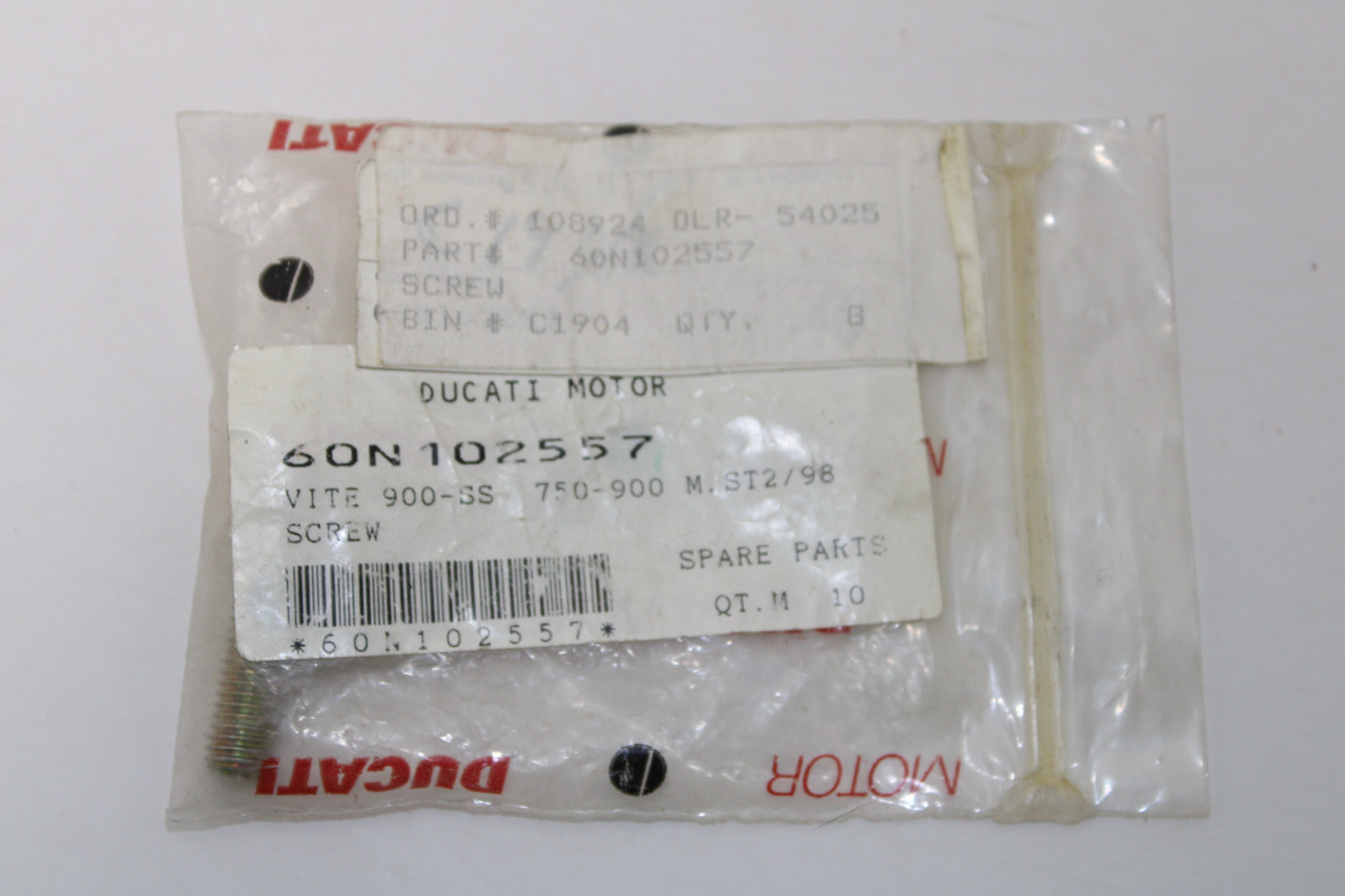 Ducati Monster 400 600 750 900 60N102557 Screw TCEI M8X1.25X30