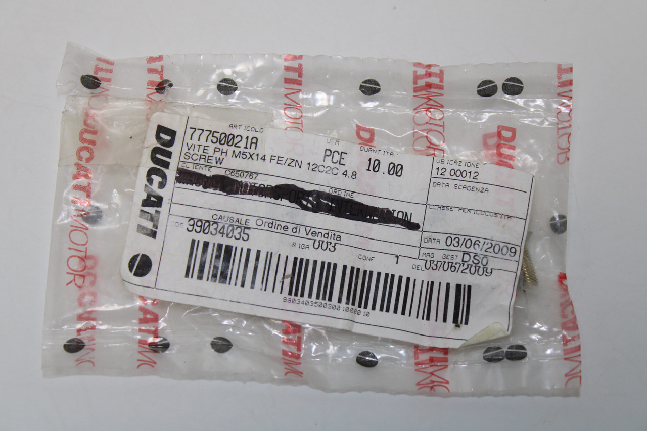 Ducati ST2 ST3 ST4 600 SS 900 SS 77750021A Screw