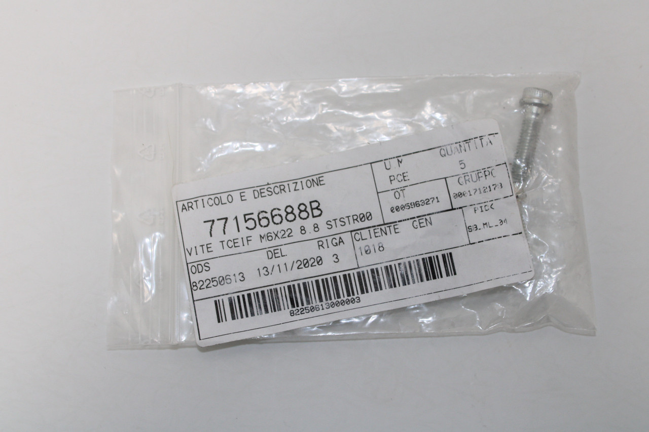 Ducati Multistrada 1100 Monster 1200 77156688B Screw Sold as Pair