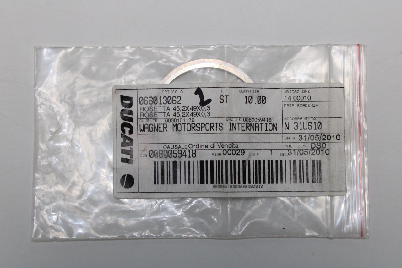 Ducati Monster 400 600 750 900 066013062 Thrust Washer Sold as Pair
