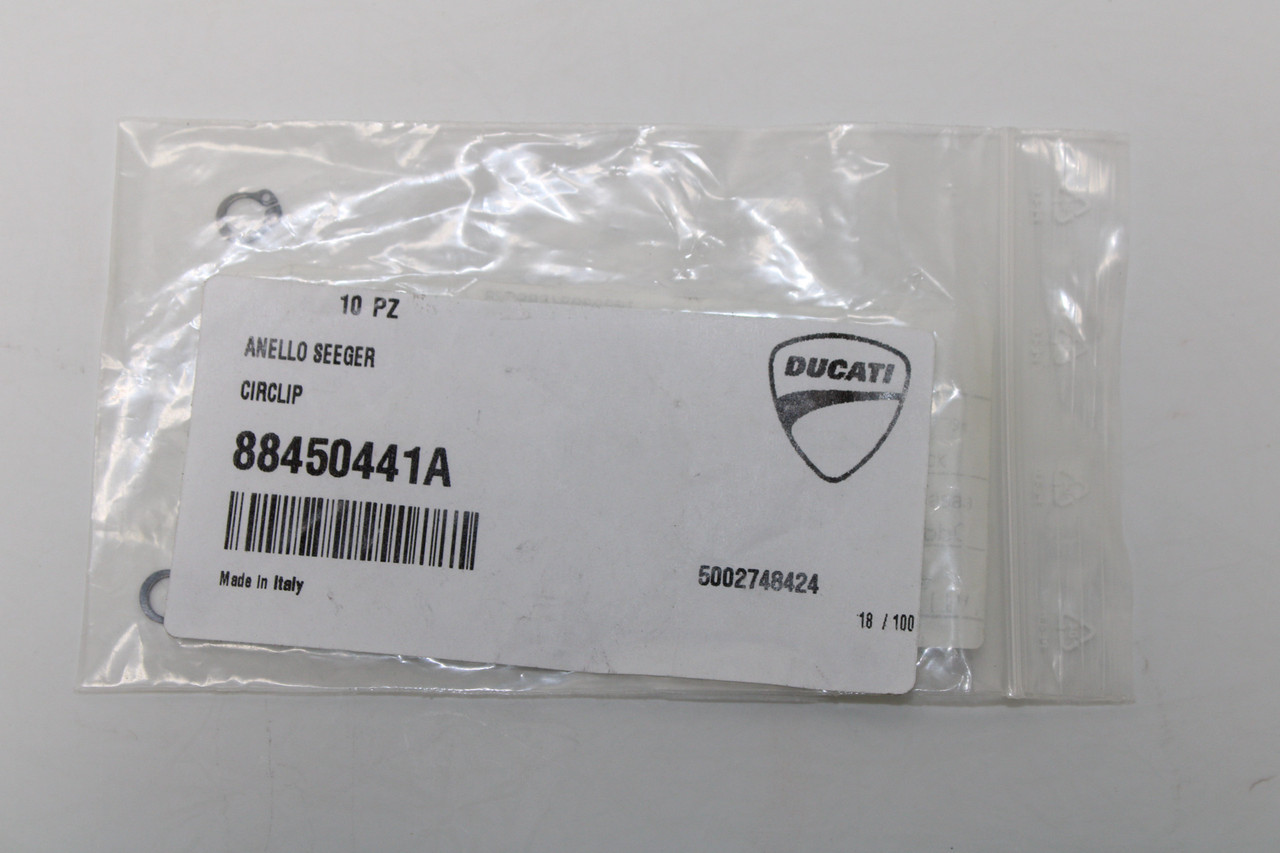 Ducati Monster 1200 Hypermotard 1100 88450441A Circlip Sold as Pair