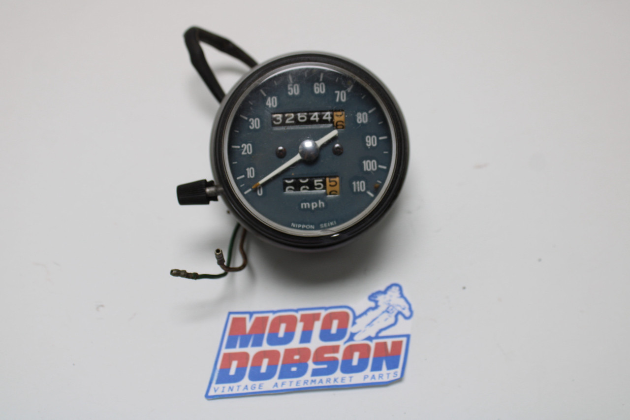 Honda MT250 Elsinore 1974 37230-358-671 Speedometer Gauge