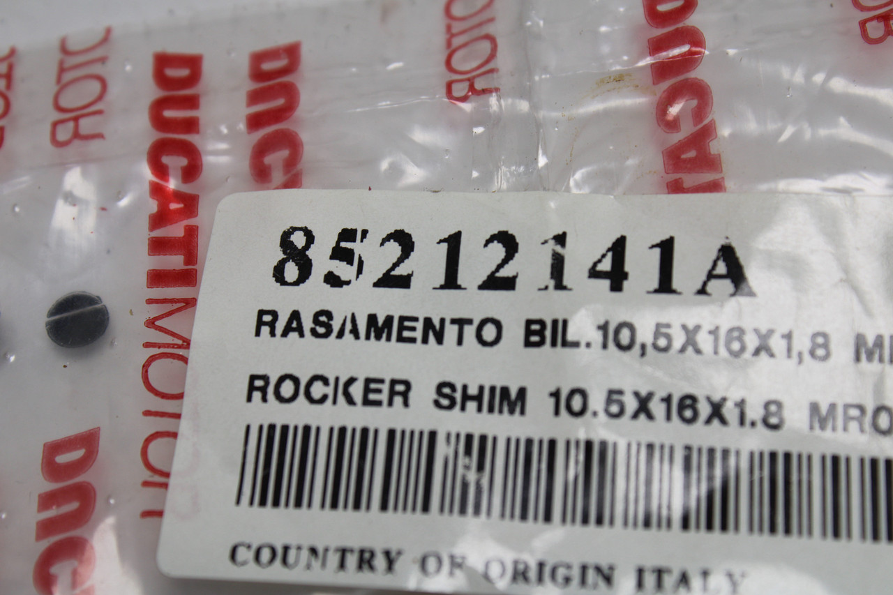Ducati Monster Hypermotard MultiStrada 85212141A Rocker Shim 10.5 X16X 1.8