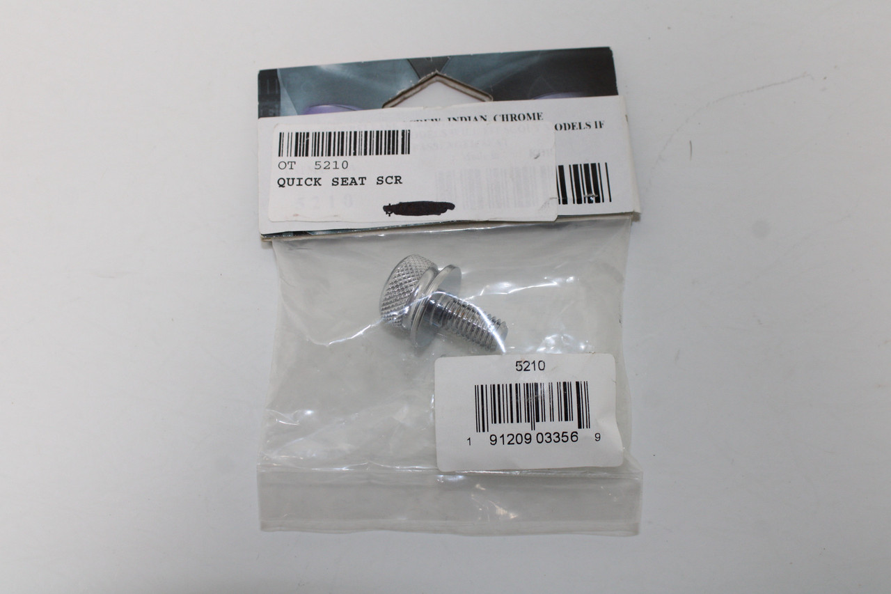 Kuryakyn 5210 Quick Seat Release Screw Chrome