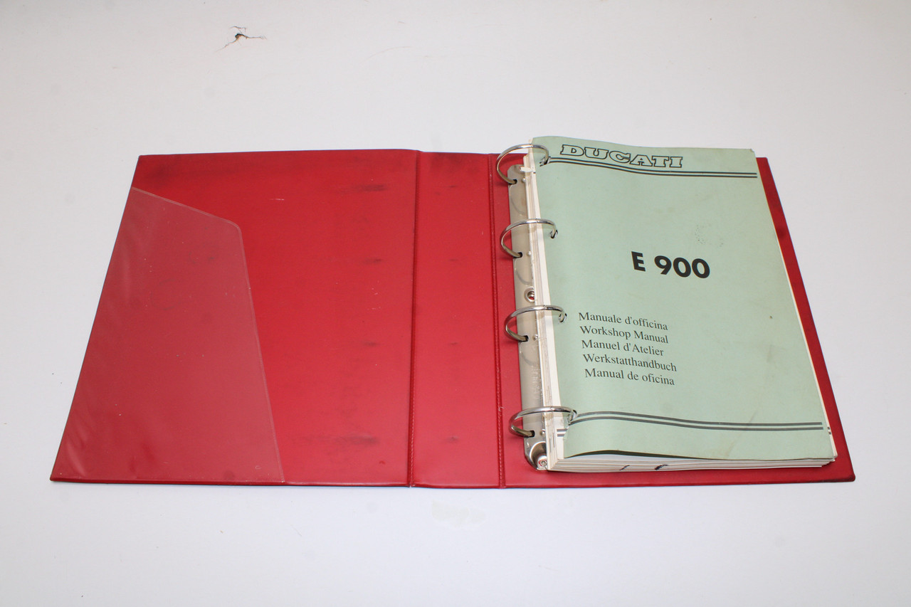 Ducati E 900 Workshop Manual