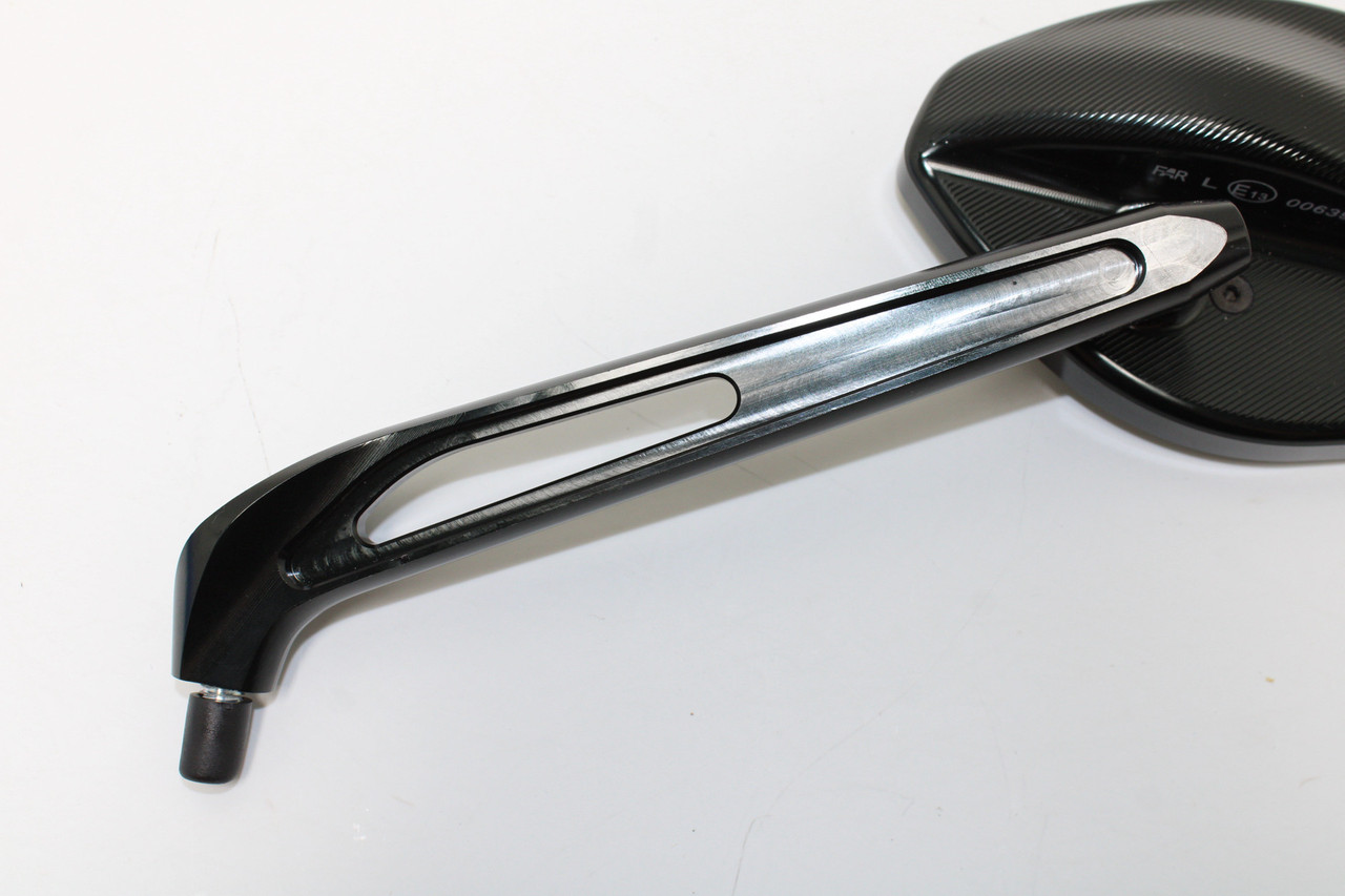 Ducati Monster 821 1200 96820051A (Green) CNC Aluminum LH Rear View Mirror