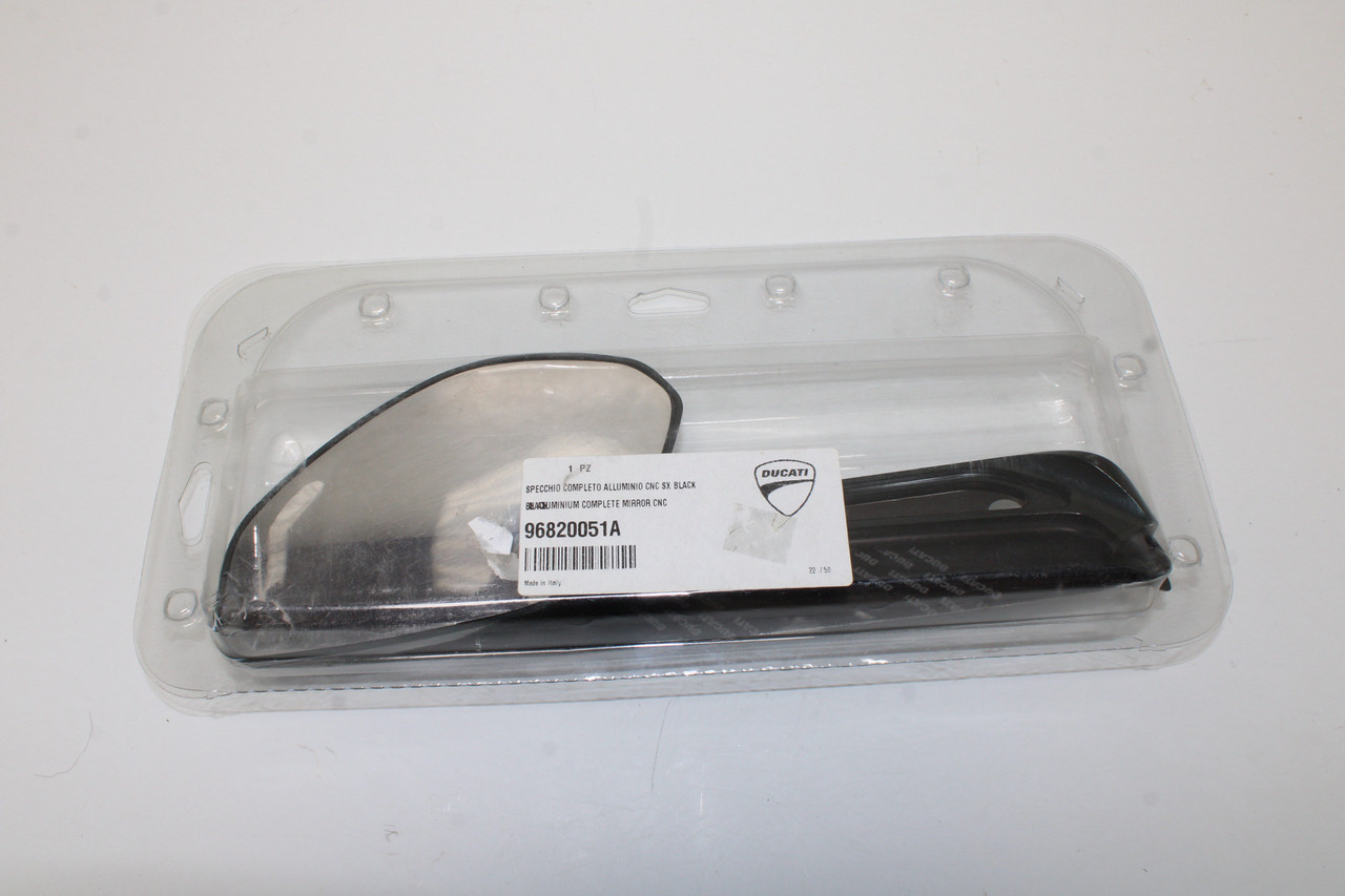 Ducati Monster 821 1200 96820051A (Green) CNC Aluminum LH Rear View Mirror