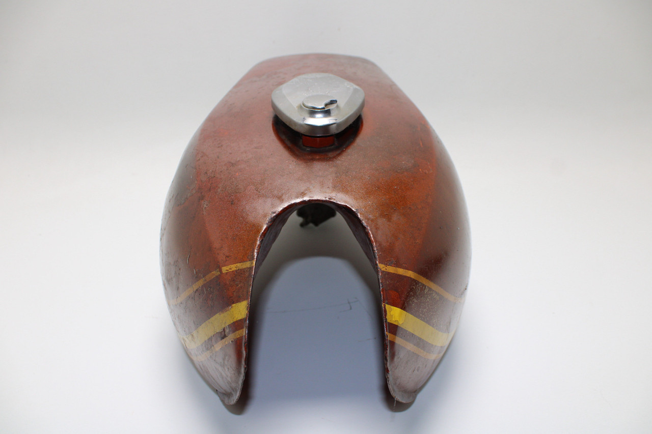 Kawasaki H1 Mach III 500 Fuel Tank orange Fuel Cap 51048-012 No key