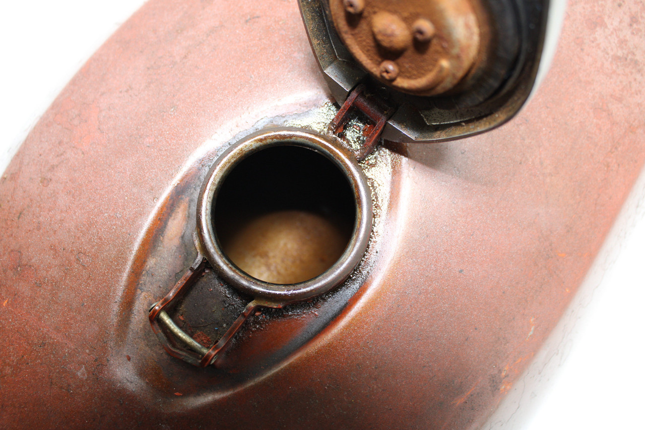 Kawasaki H1 Mach III 500 Fuel Tank orange Fuel Cap 51048-012 No key