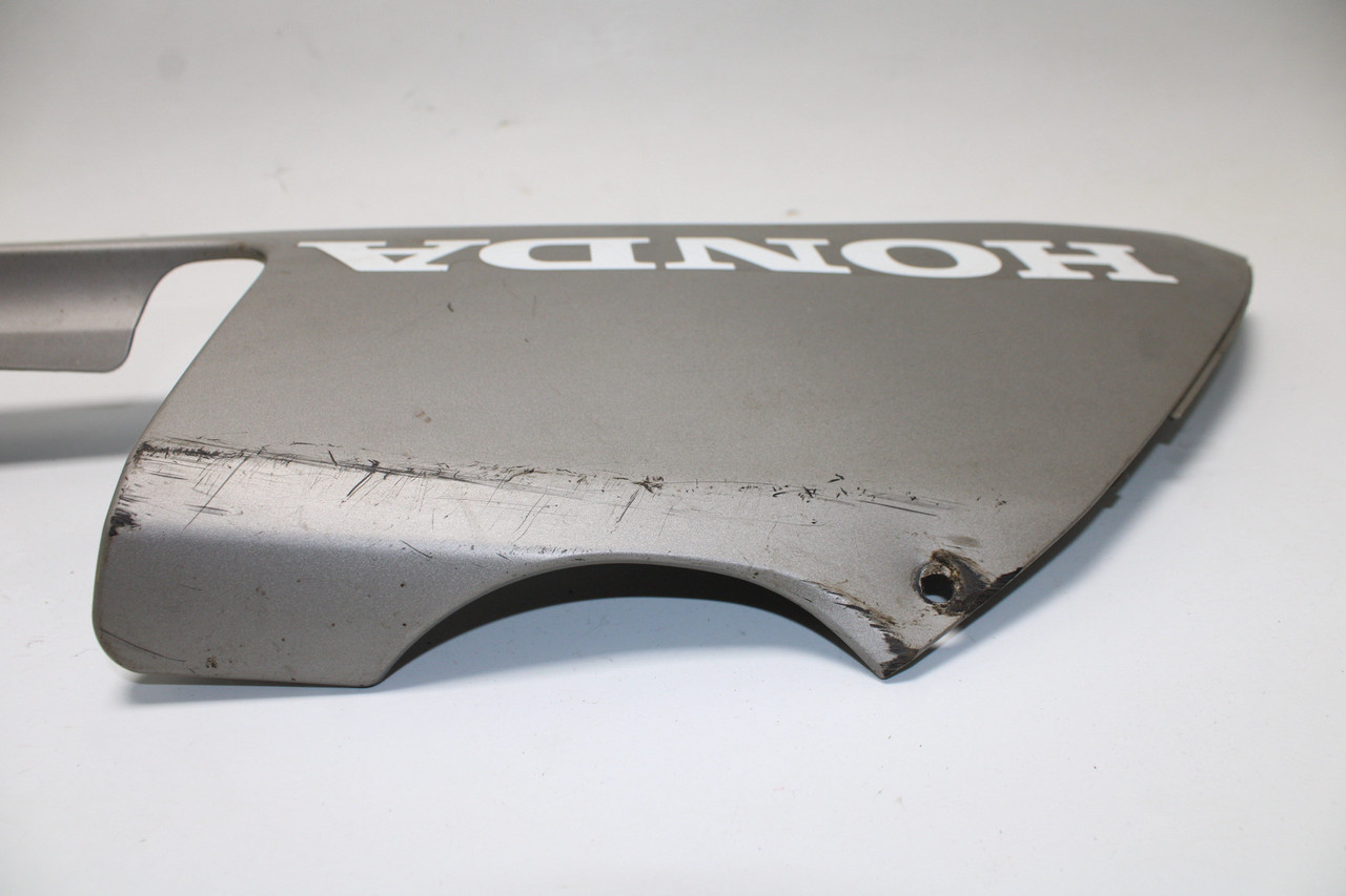 Honda CRB600RR 2003-2004 OEM Lower Cowl Silver 64452-MEEA-LH