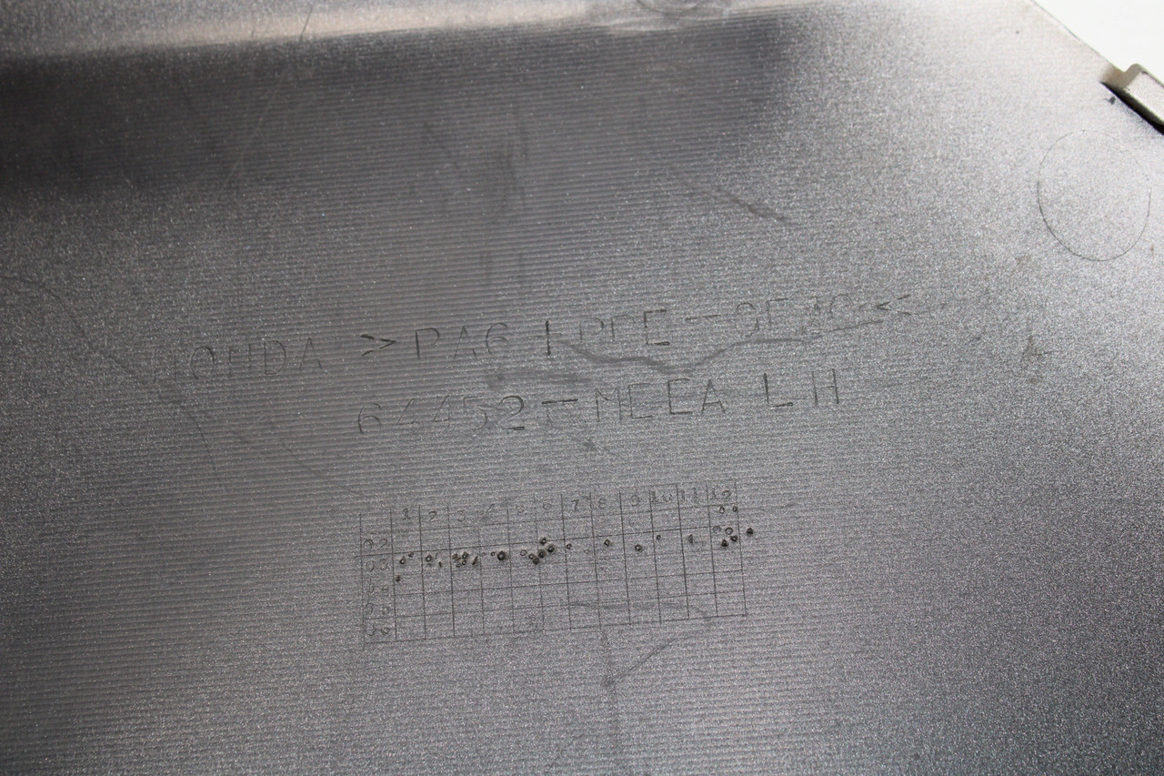 Honda CRB600RR 2003-2004 OEM Lower Cowl Silver 64452-MEEA-LH