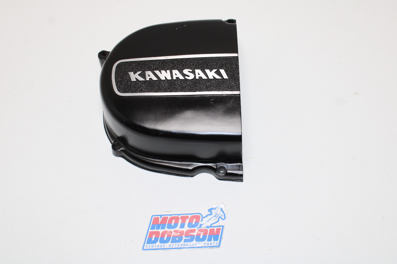 Kawsaski F11 1973-1975 14031-048-21 Cover L.H Engine ,Black