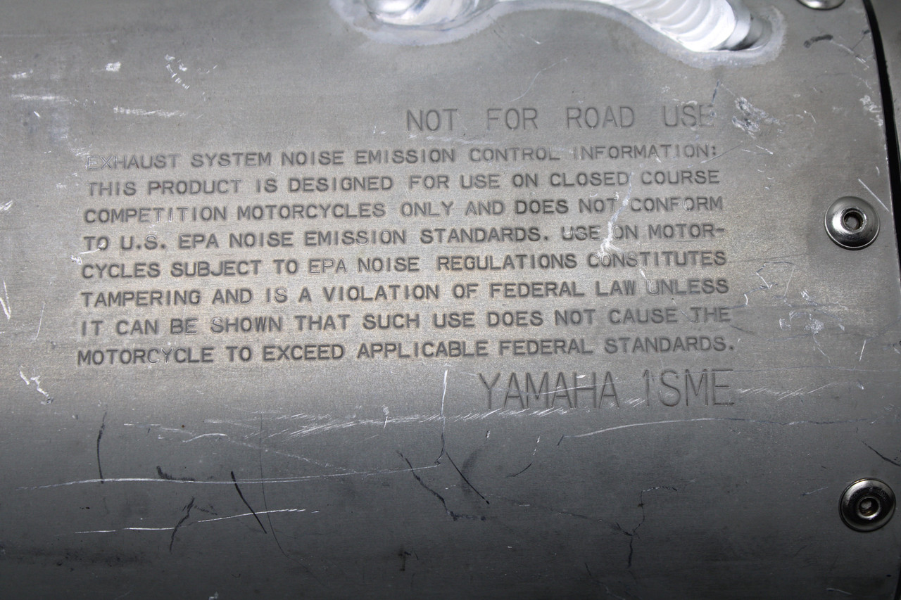 Yamaha YZ250F 2014-2016 1SM-14750-90 Muffler Exhaust Silencer Slip On