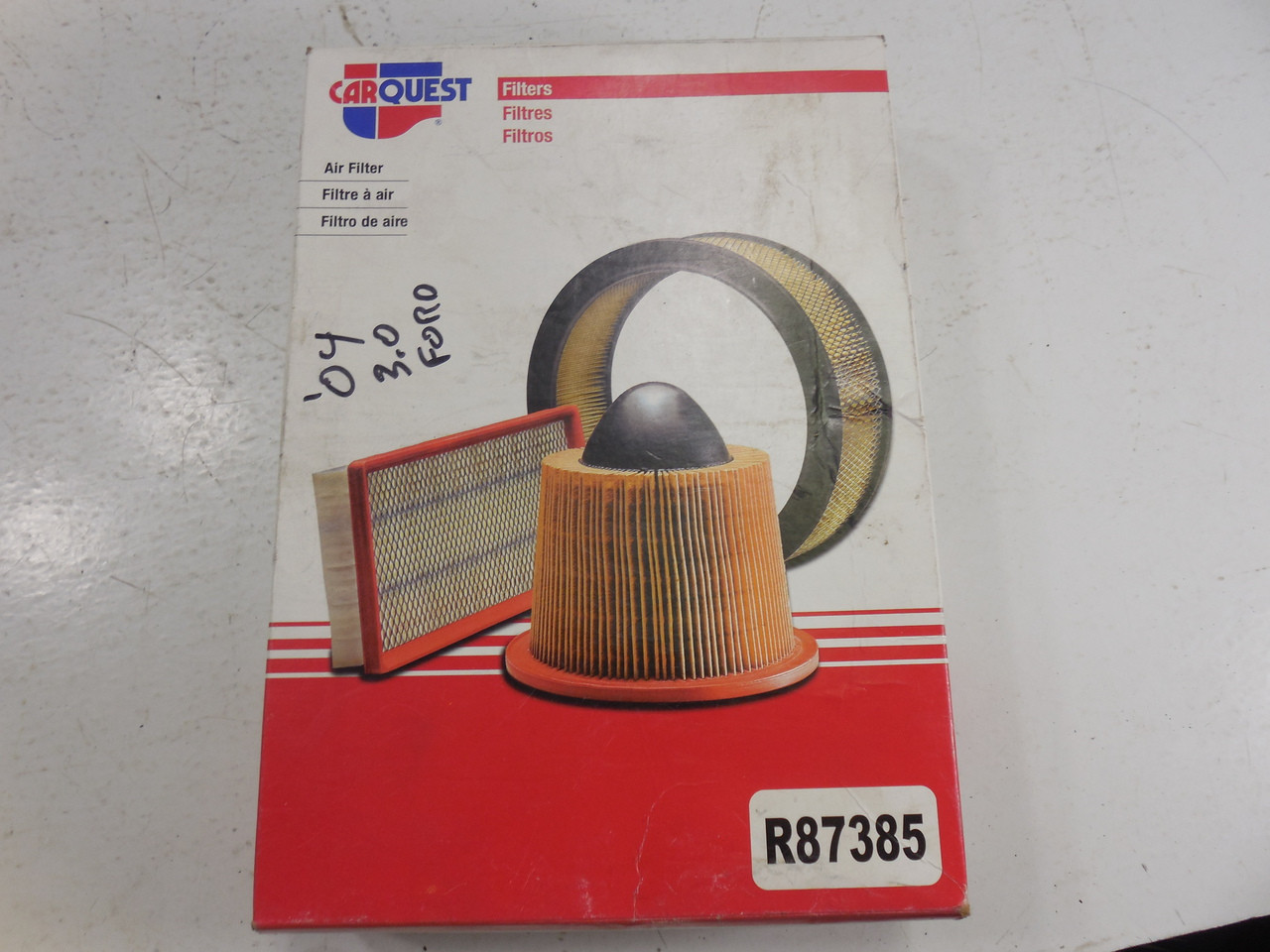 Carquest Air Filter R87385