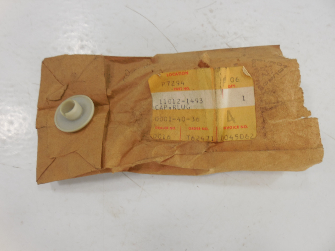 Kawasaki ZG 1200 11012-1493 CAP,PLUG Cylinder Head