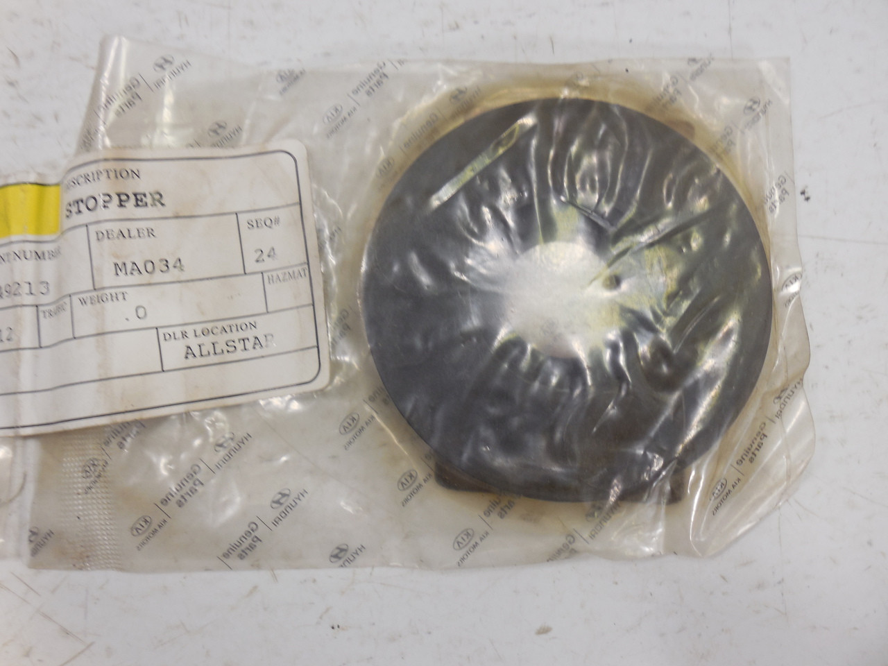 Hyundai Sonata 55275-38000 Trailing Arms Stopper Right ;