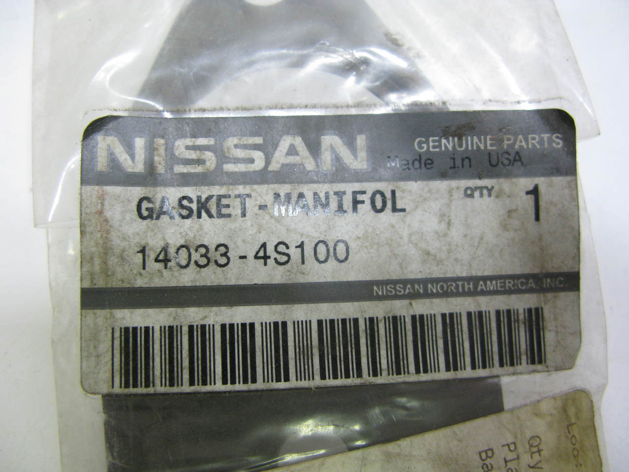 Nissan 14035-V5205 intake manifold gasket