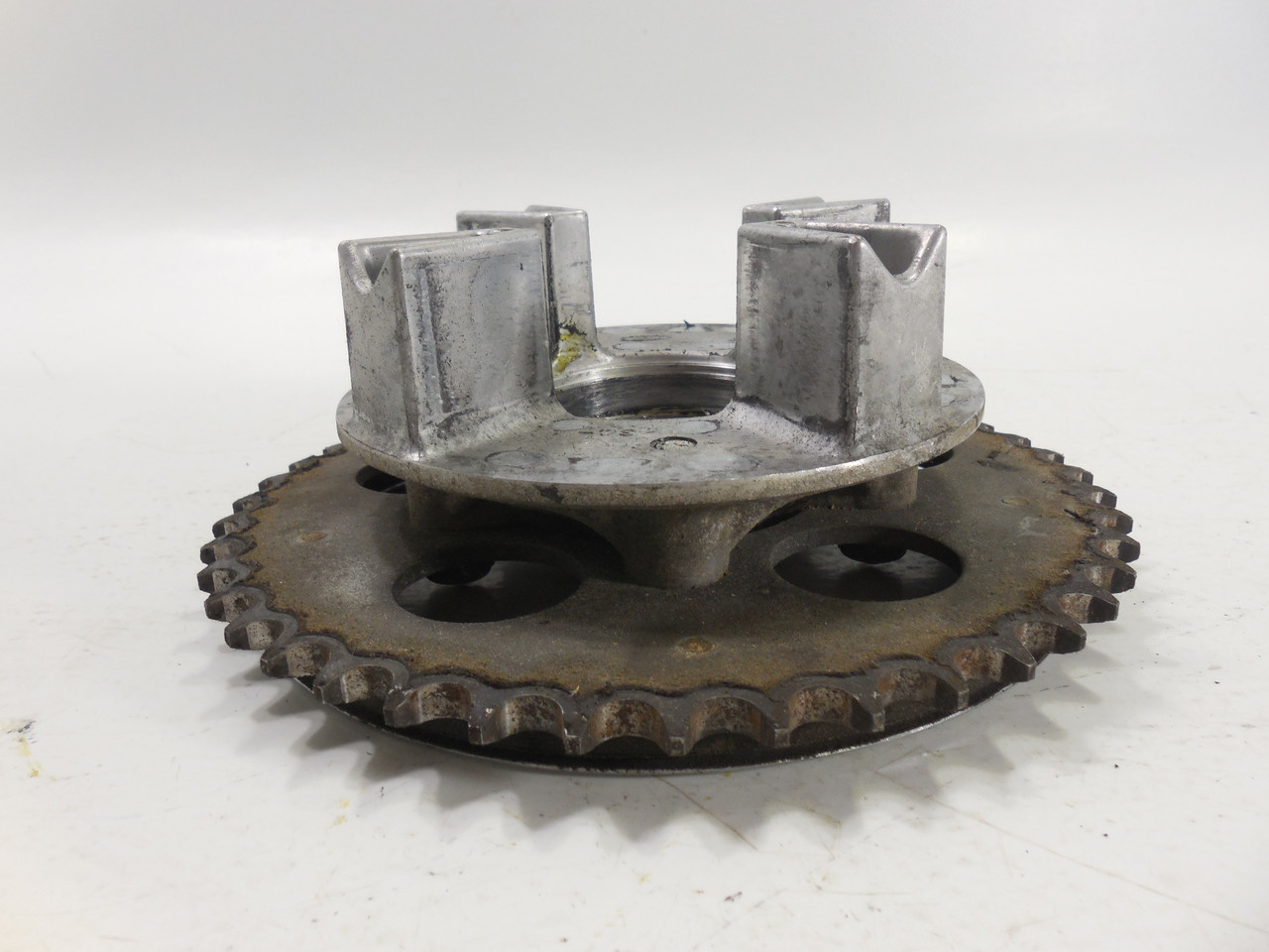 Honda VT 600CD Shadow 42615-MY9-791 FLANGE SUB-ASSY. Rear Sprocket Carrier