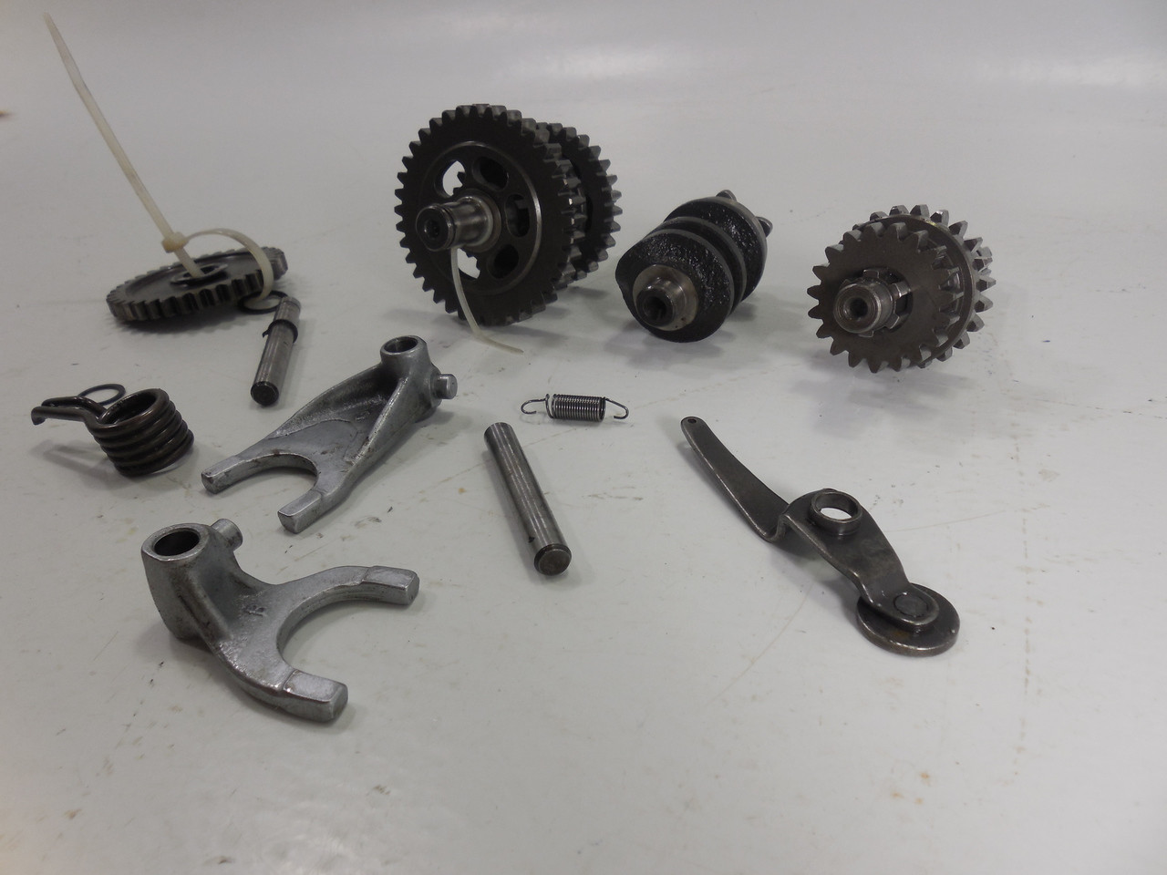Honda MR50 Transmission, Main Shaft Counter Shaft Shift Forks gears