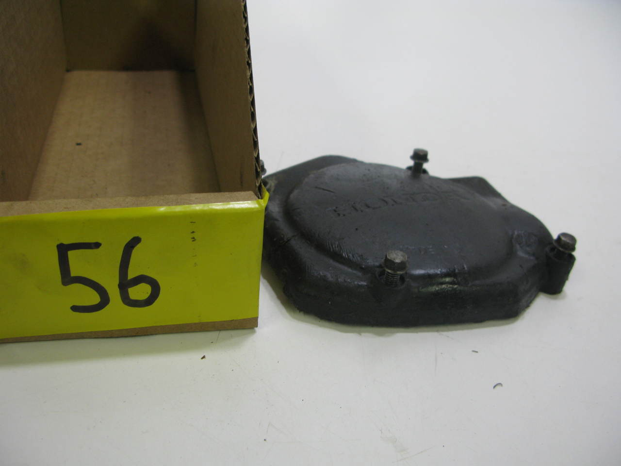 Honda 1987 CR 125 11350-KS6-700 COVER, L. CRANKCASE Generator Cover