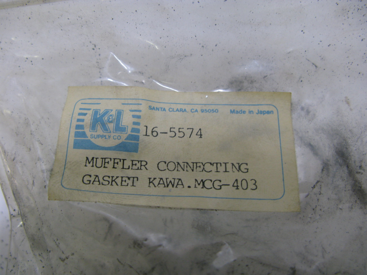 Kawasaki EN450 KLF185 KL250 11009-1634 GASKET,EXHAUST PIPE C muffler