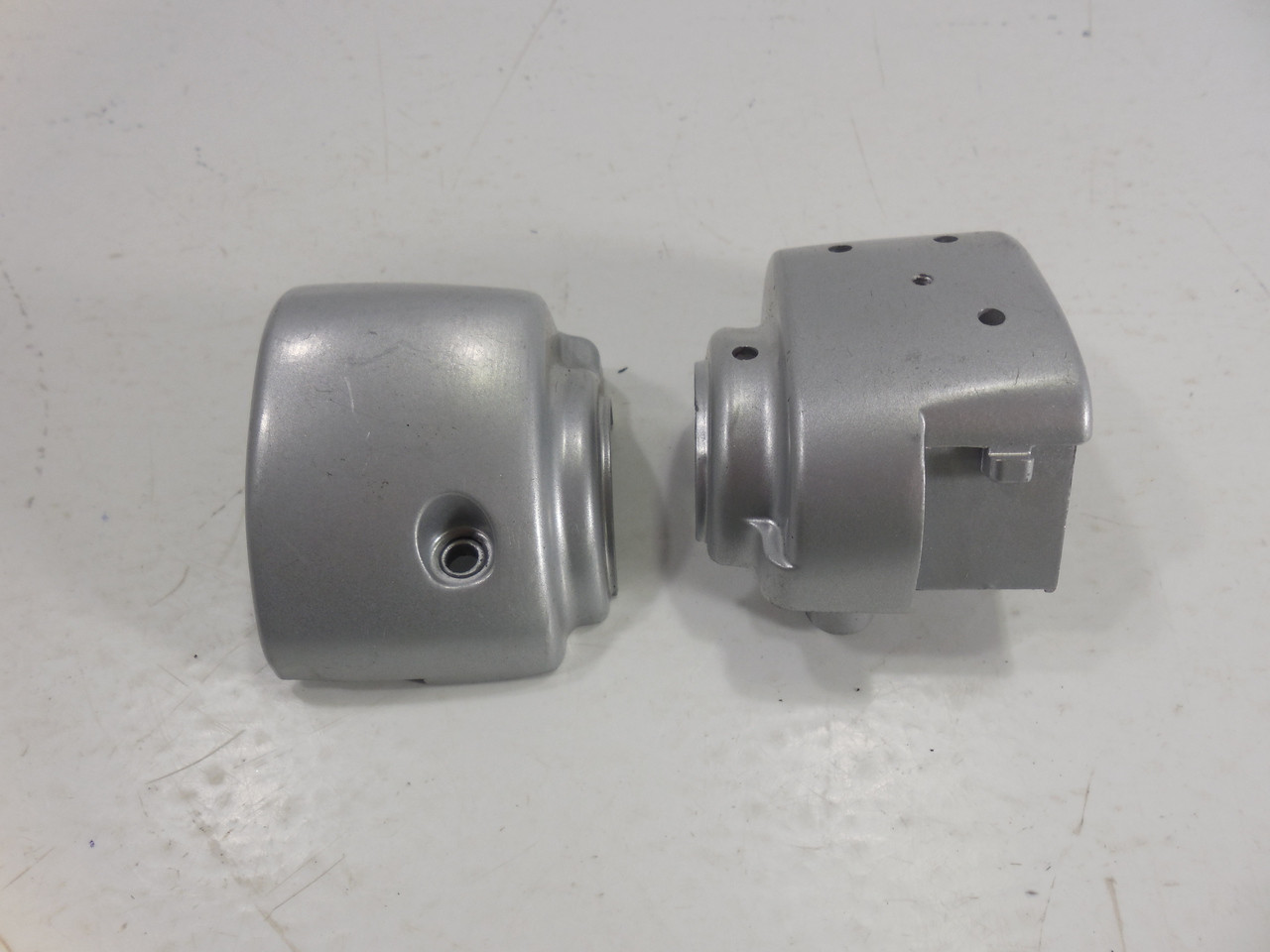 Harley-Davidson Handlebar Switch Housings OEM Sportster Silver